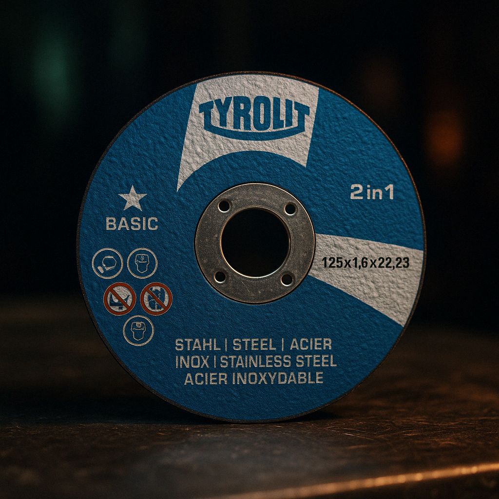 Disc Debitare BASIC 125X1,6X22,2 2IN1